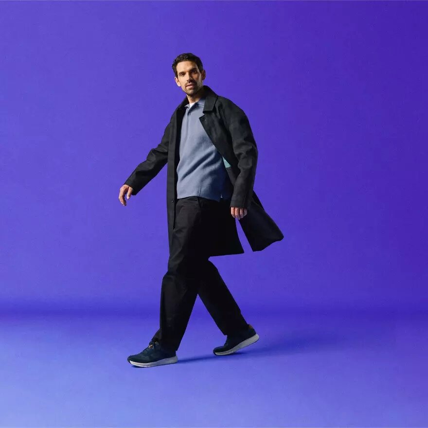Ανδρικά πάνινα Sneakers Motion Trek Go Navy Ανδρικά πάνινα Sneakers Motion Trek Go Navy