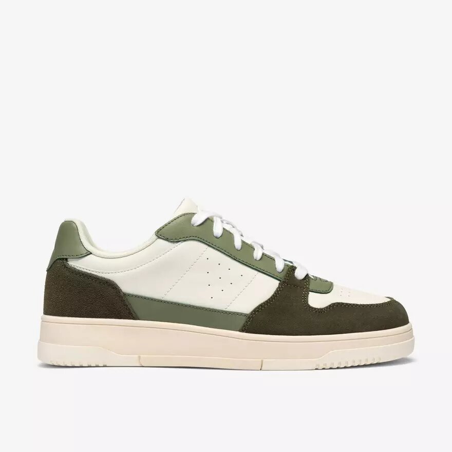 Ανδρικά πάνινα Sneakers Newick Lace σε πράσινο συνδυασμό Ανδρικά πάνινα Sneakers Newick Lace σε πράσινο συνδυασμό