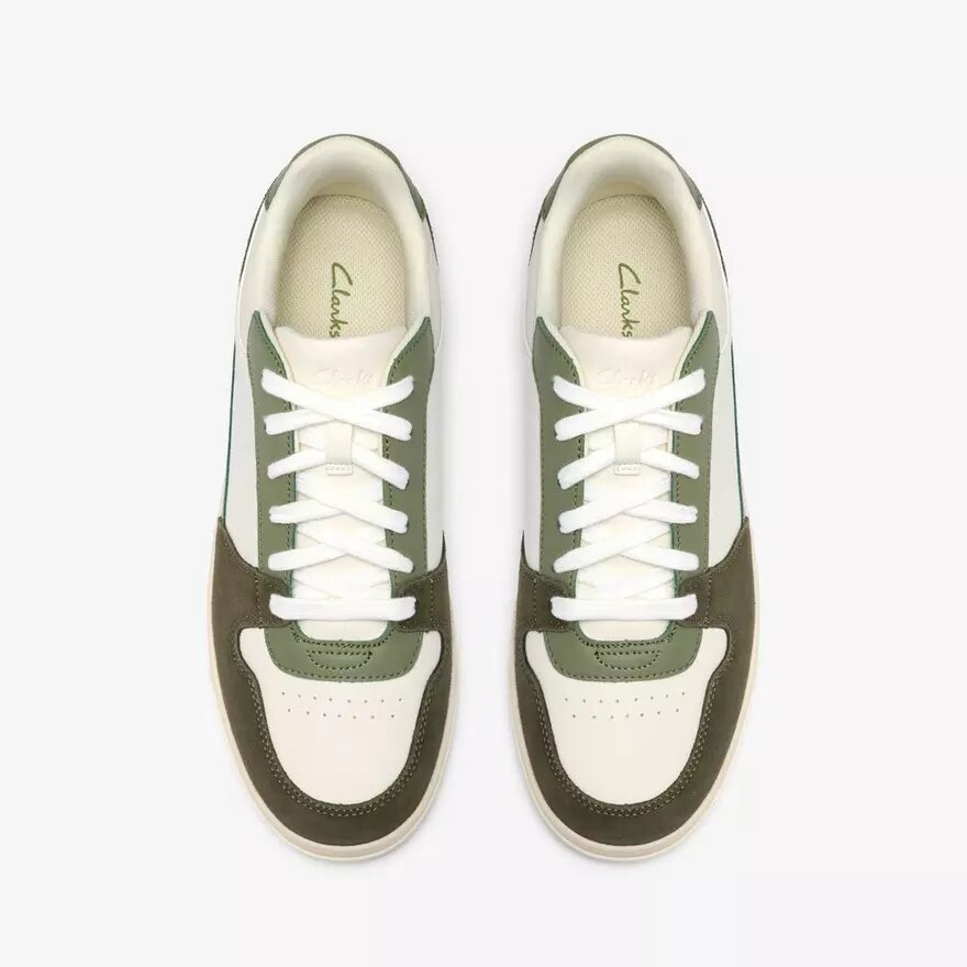 Ανδρικά πάνινα Sneakers Newick Lace σε πράσινο συνδυασμό Ανδρικά πάνινα Sneakers Newick Lace σε πράσινο συνδυασμό