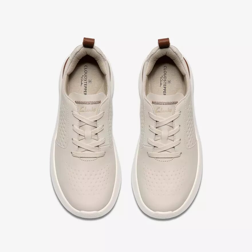 Ανδρικά πάνινα Sneakers Solevana σε αποχρώσεις του λευκού Ανδρικά πάνινα Sneakers Solevana σε αποχρώσεις του λευκού