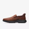 Ανδρικά παπούτσια Craftwell Step Brown Tumb Slip-on Ανδρικά παπούτσια Craftwell Step Brown Tumb Slip-on