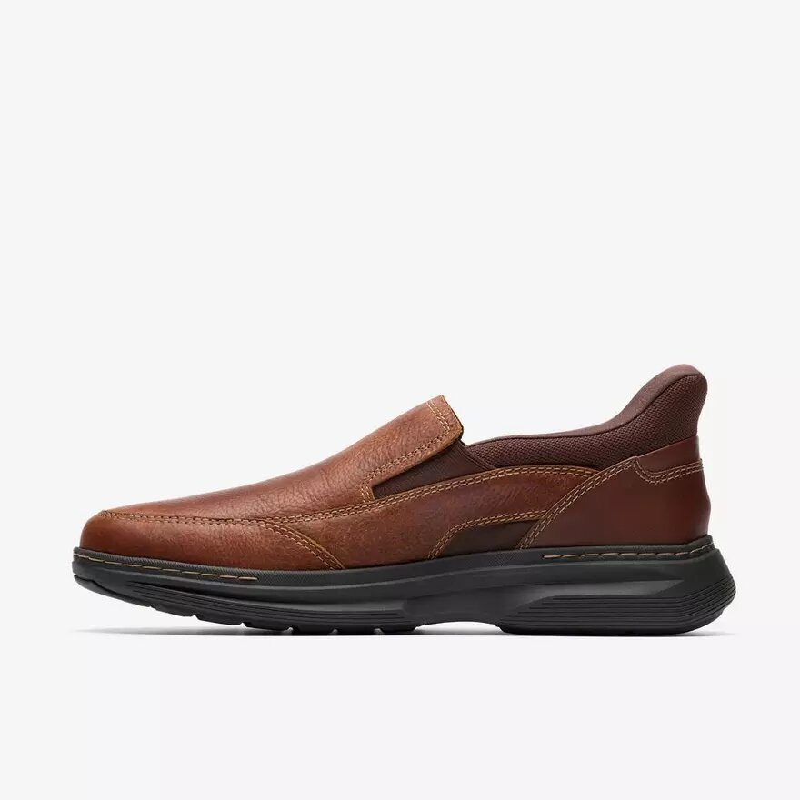 Ανδρικά παπούτσια Craftwell Step Brown Tumb Slip-on Ανδρικά παπούτσια Craftwell Step Brown Tumb Slip-on