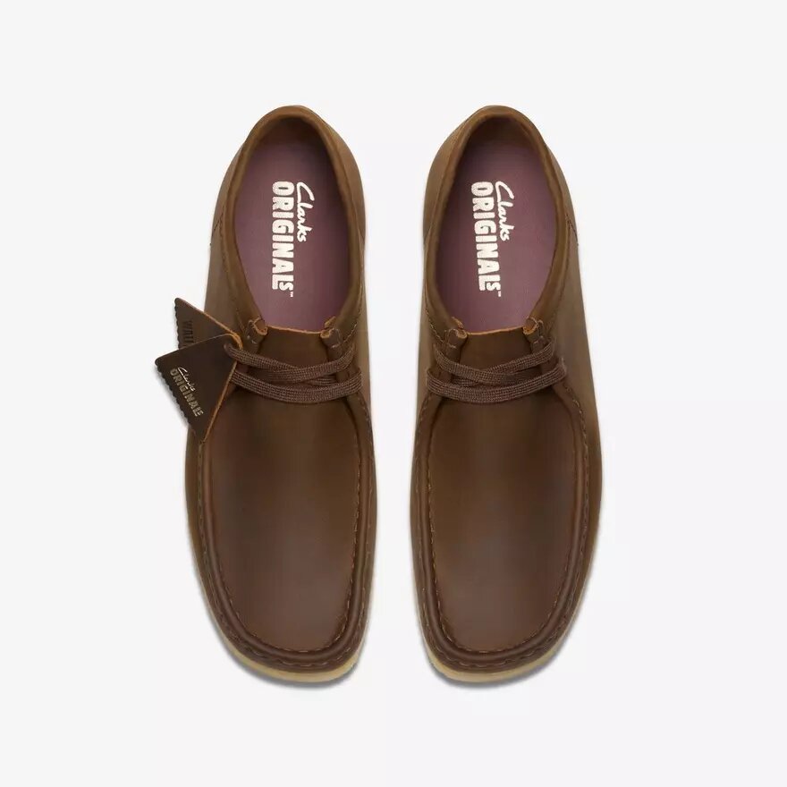 Ανδρικά παπούτσια Wallabee™ από δέρμα με κερί μέλισσας Ανδρικά παπούτσια Wallabee™ από δέρμα με κερί μέλισσας