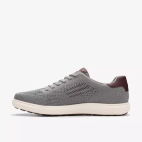 Ανδρικά πλεκτά πάνινα Sneakers Mapstone Lace Grey