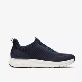 Ανδρικά πλεκτά πάνινα Sneakers Motion Trek Lt σε χρώμα ναυτικό μπλε Ανδρικά πλεκτά πάνινα Sneakers Motion Trek Lt σε χρώμα ναυτικό μπλε