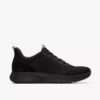 Ανδρικά πλεκτά πάνινα Sneakers Motion Trek Lt σε μαύρο χρώμα