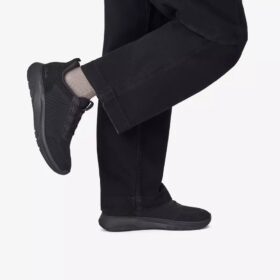 Ανδρικά πλεκτά πάνινα Sneakers Motion Trek Lt σε μαύρο χρώμα Ανδρικά πλεκτά πάνινα Sneakers Motion Trek Lt σε μαύρο χρώμα
