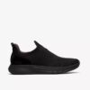 Ανδρικά πλεκτά πάνινα Sneakers Motion Trek σε μαύρο χρώμα Ανδρικά πλεκτά πάνινα Sneakers Motion Trek σε μαύρο χρώμα