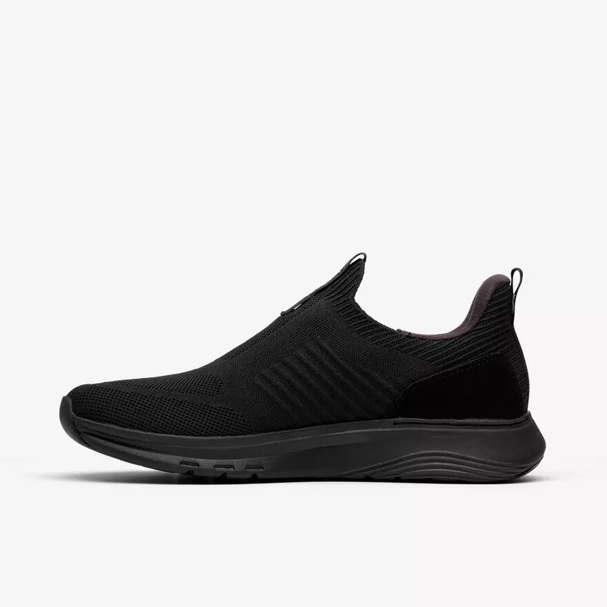 Ανδρικά πλεκτά πάνινα Sneakers Motion Trek σε μαύρο χρώμα Ανδρικά πλεκτά πάνινα Sneakers Motion Trek σε μαύρο χρώμα