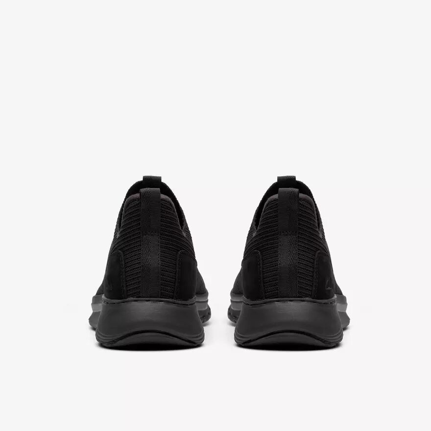 Ανδρικά πλεκτά πάνινα Sneakers Motion Trek σε μαύρο χρώμα Ανδρικά πλεκτά πάνινα Sneakers Motion Trek σε μαύρο χρώμα