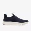 Ανδρικά πλεκτά πάνινα Sneakers Motion Trek σε ναυτικό μπλε