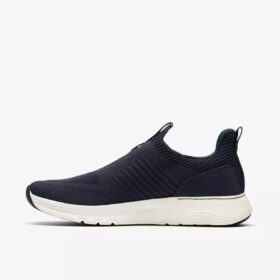 Ανδρικά πλεκτά πάνινα Sneakers Motion Trek σε ναυτικό μπλε Ανδρικά πλεκτά πάνινα Sneakers Motion Trek σε ναυτικό μπλε