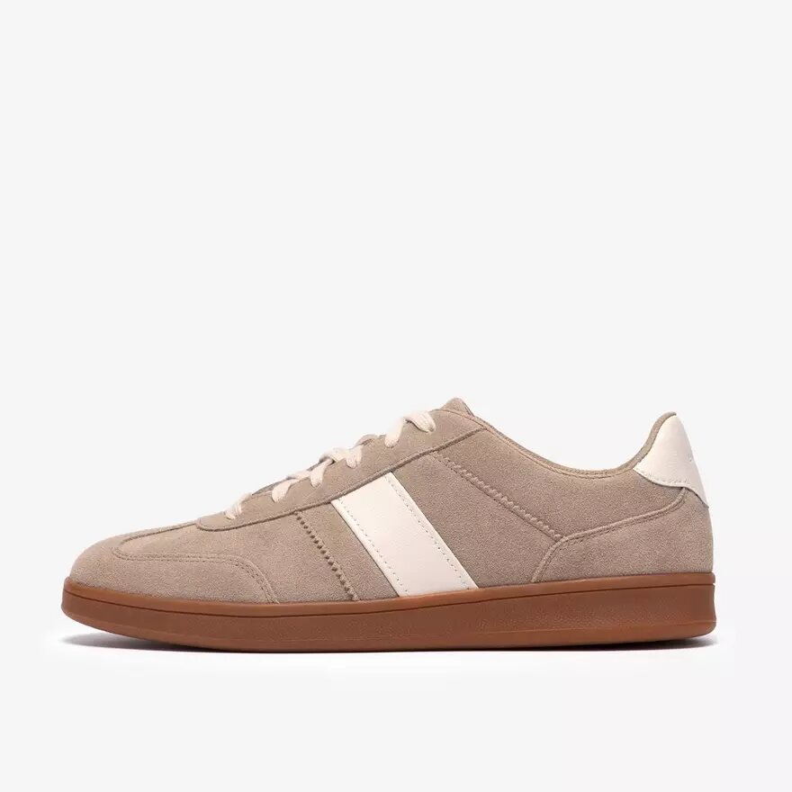 Ανδρικά Sneakers από σουέτ σε χρώμα «Dark Sand» Ανδρικά Sneakers από σουέτ σε χρώμα «Dark Sand»