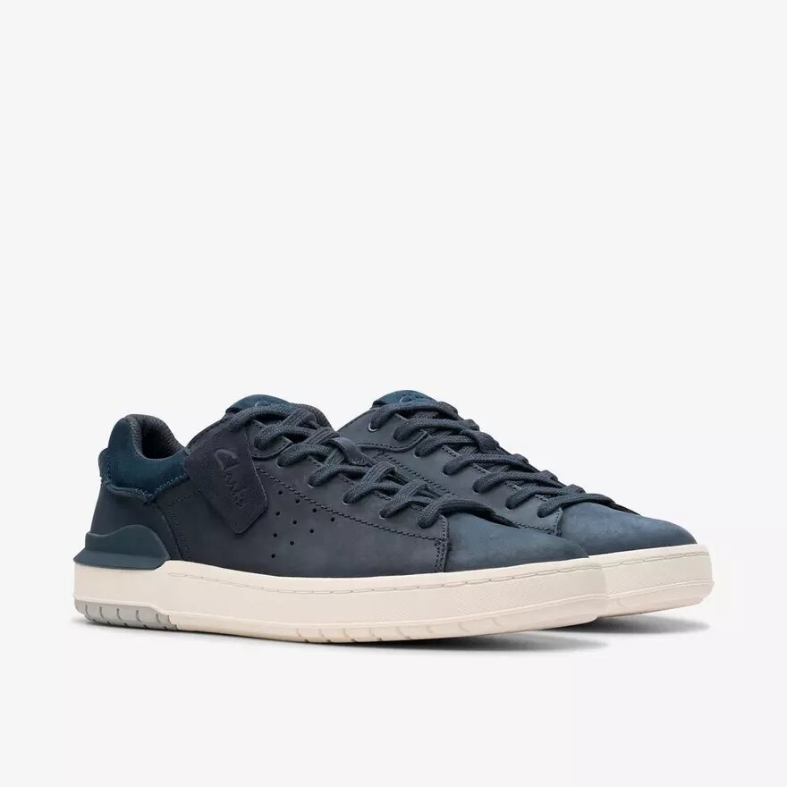 Ανδρικά Sneakers Courtlite2 Run από νουμπάκ σε χρώμα ναυτικό μπλε Ανδρικά Sneakers Courtlite2 Run από νουμπάκ σε χρώμα ναυτικό μπλε