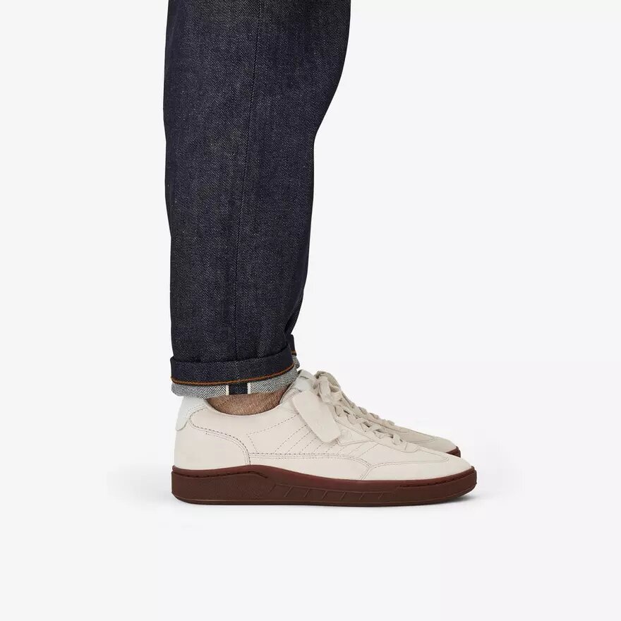 Ανδρικά Sneakers Craft Rally Ace από λευκό σουέτ Ανδρικά Sneakers Craft Rally Ace από λευκό σουέτ