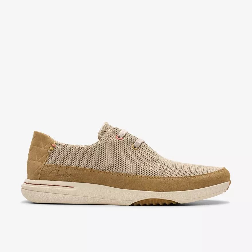 Ανδρικά Sneakers Easeway Lace Sand Combination | Clark’s Us Ανδρικά Sneakers Easeway Lace Sand Combination | Clark’s Us