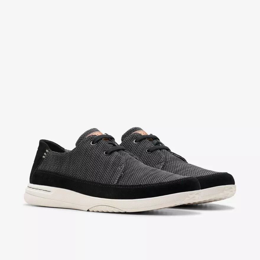Ανδρικά Sneakers Easeway Lace σε μαύρο συνδυασμό χρωμάτων Ανδρικά Sneakers Easeway Lace σε μαύρο συνδυασμό χρωμάτων