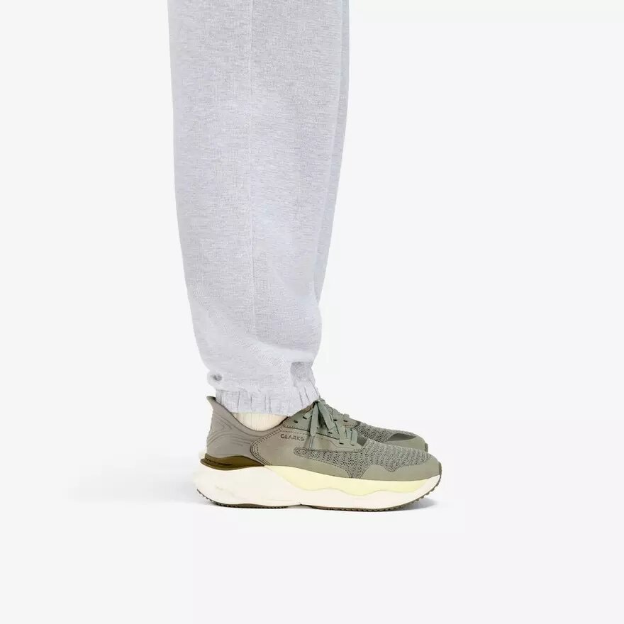 Ανδρικά Sneakers για Περιπάτη χρώματος Sage Ανδρικά Sneakers για Περιπάτη χρώματος Sage