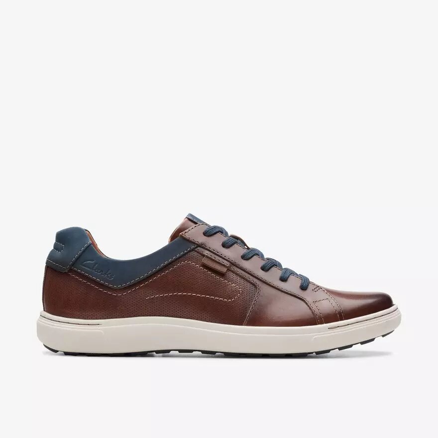 Ανδρικά Sneakers Mapstone Lace από δέρμα μαόνι Ανδρικά Sneakers Mapstone Lace από δέρμα μαόνι