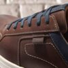Ανδρικά Sneakers Mapstone Lace από δέρμα μαόνι Ανδρικά Sneakers Mapstone Lace από δέρμα μαόνι