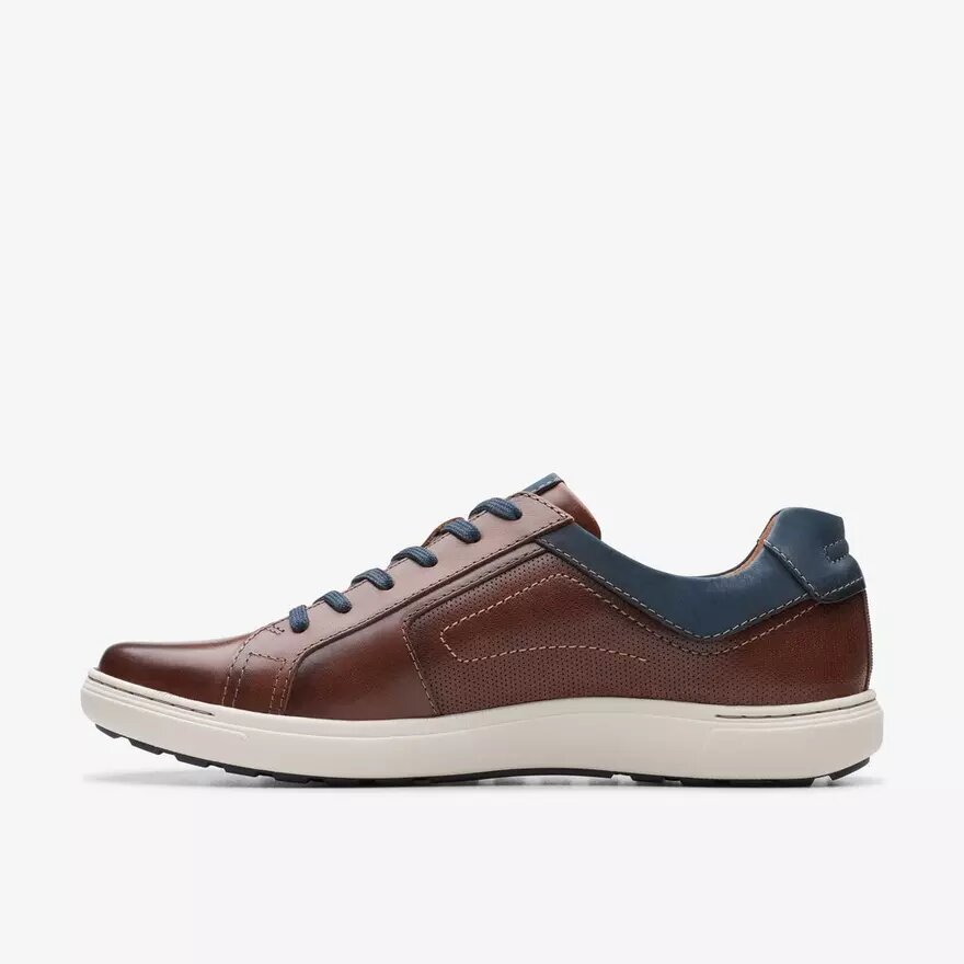 Ανδρικά Sneakers Mapstone Lace από δέρμα μαόνι Ανδρικά Sneakers Mapstone Lace από δέρμα μαόνι