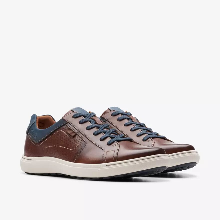 Ανδρικά Sneakers Mapstone Lace από δέρμα μαόνι Ανδρικά Sneakers Mapstone Lace από δέρμα μαόνι