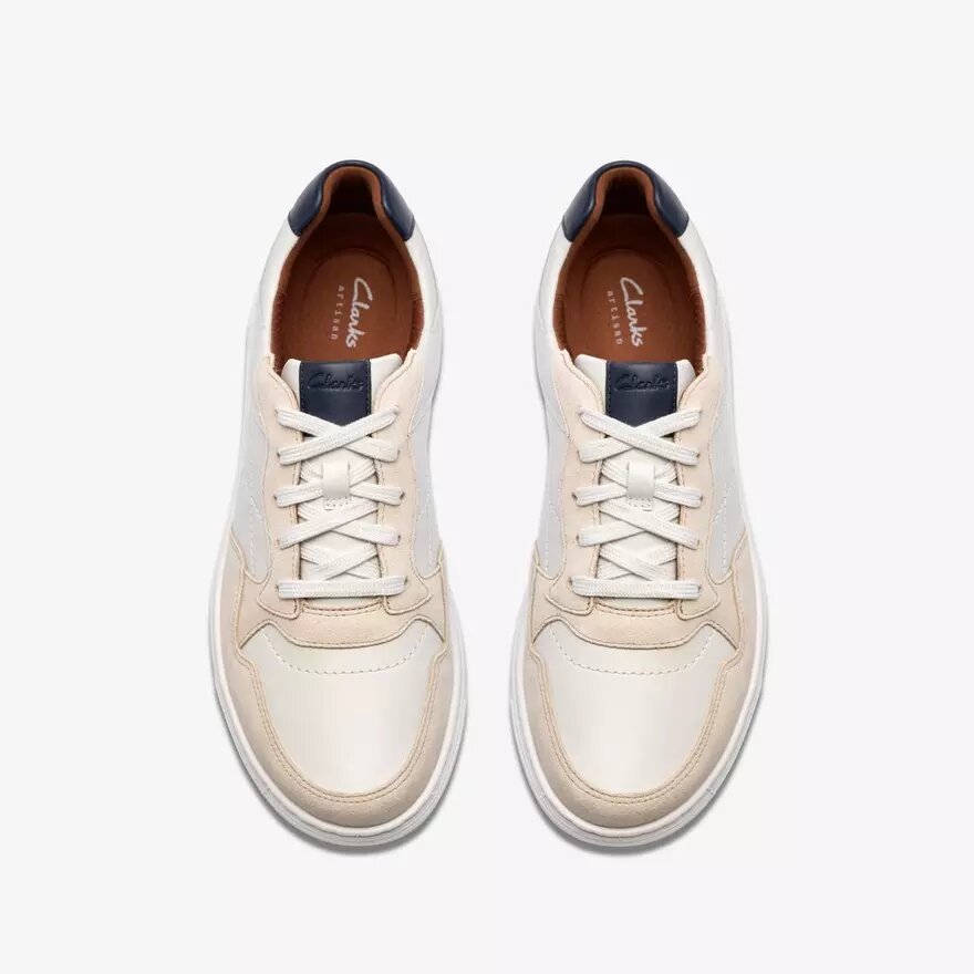 Ανδρικά Sneakers Mapstone Sport σε λευκό συνδυασμό χρωμάτων Ανδρικά Sneakers Mapstone Sport σε λευκό συνδυασμό χρωμάτων