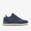 Ανδρικά Sneakers Molland Go Navy με συνδυασμό υλικών Ανδρικά Sneakers Molland Go Navy με συνδυασμό υλικών