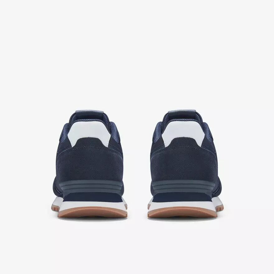 Ανδρικά Sneakers Molland Go Navy με συνδυασμό υλικών Ανδρικά Sneakers Molland Go Navy με συνδυασμό υλικών