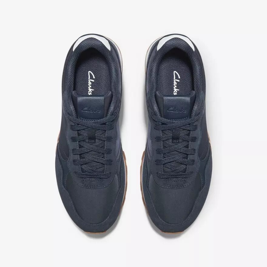 Ανδρικά Sneakers Molland Go Navy με συνδυασμό υλικών Ανδρικά Sneakers Molland Go Navy με συνδυασμό υλικών