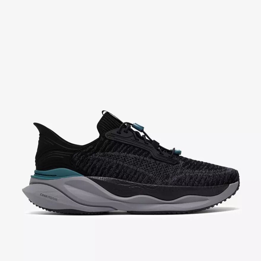 Ανδρικά Sneakers Pace Rise σε συνδυασμό χρωμάτων, μαύρα Ανδρικά Sneakers Pace Rise σε συνδυασμό χρωμάτων, μαύρα