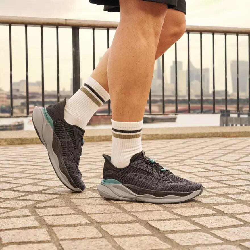Ανδρικά Sneakers Pace Rise σε συνδυασμό χρωμάτων, μαύρα Ανδρικά Sneakers Pace Rise σε συνδυασμό χρωμάτων, μαύρα