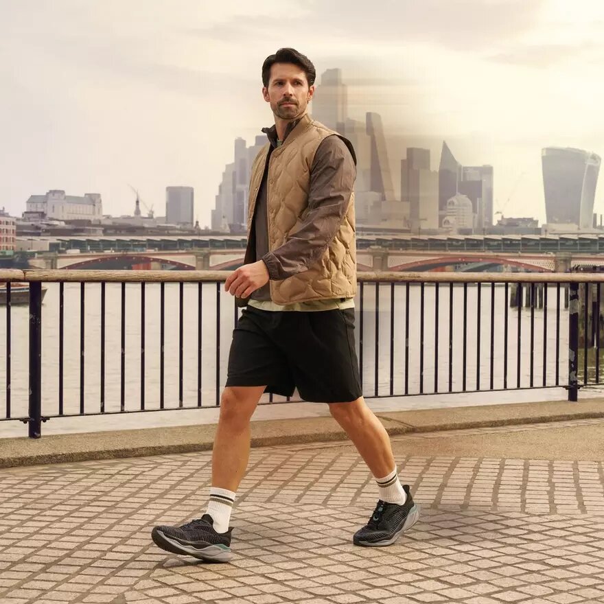 Ανδρικά Sneakers Pace Rise σε συνδυασμό χρωμάτων, μαύρα Ανδρικά Sneakers Pace Rise σε συνδυασμό χρωμάτων, μαύρα