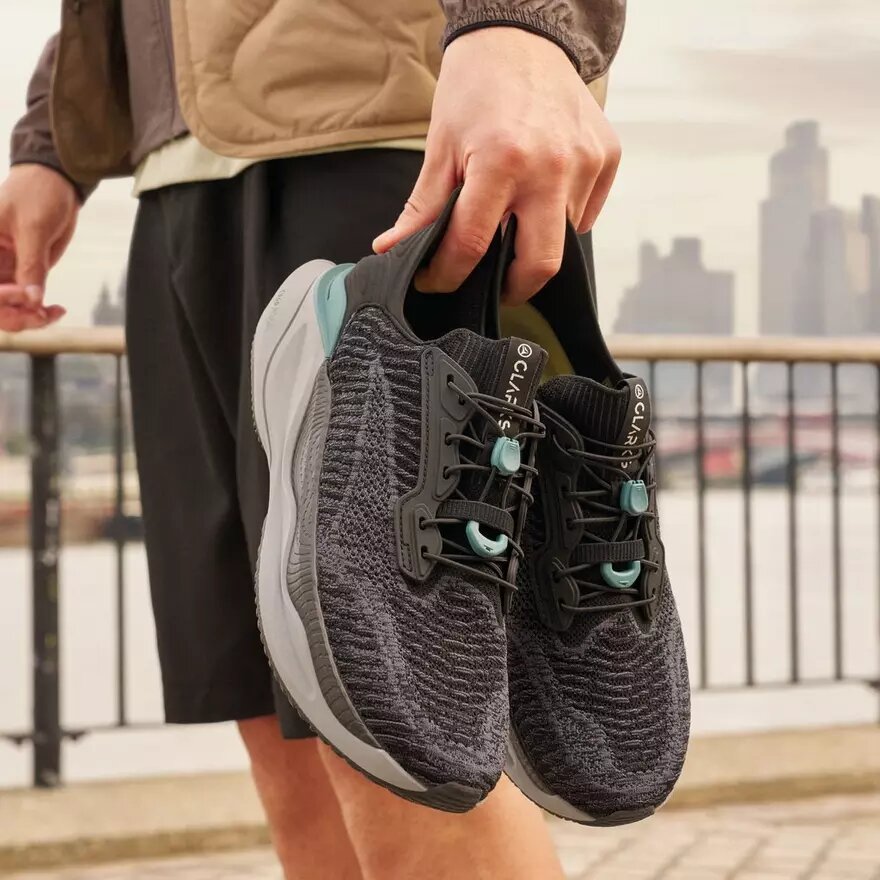 Ανδρικά Sneakers Pace Rise σε συνδυασμό χρωμάτων, μαύρα Ανδρικά Sneakers Pace Rise σε συνδυασμό χρωμάτων, μαύρα