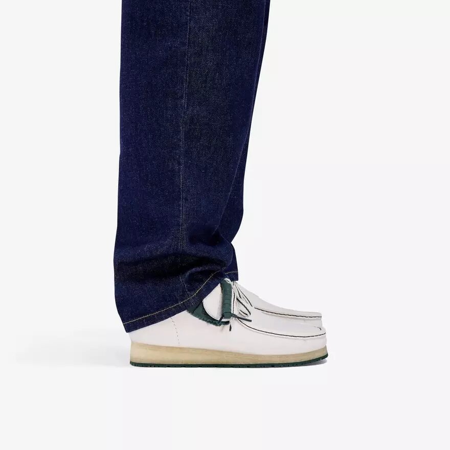 Ανδρικά Walla Boot Rb Λευκά Δερμάτινα Wallabees Ανδρικά Walla Boot Rb Λευκά Δερμάτινα Wallabees