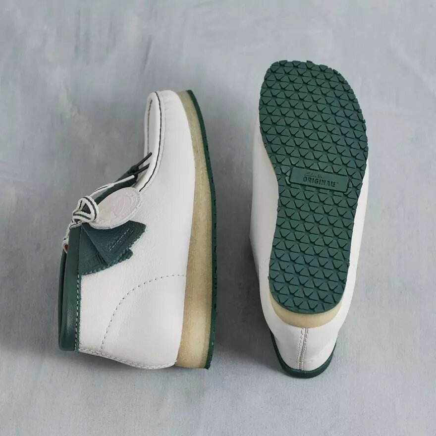 Ανδρικά Walla Boot Rb Λευκά Δερμάτινα Wallabees Ανδρικά Walla Boot Rb Λευκά Δερμάτινα Wallabees
