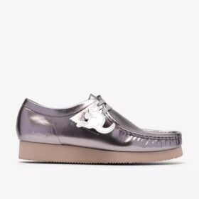 Ανδρικά Wallabee 2604 Wallabees από ασημί λουστρίνι
