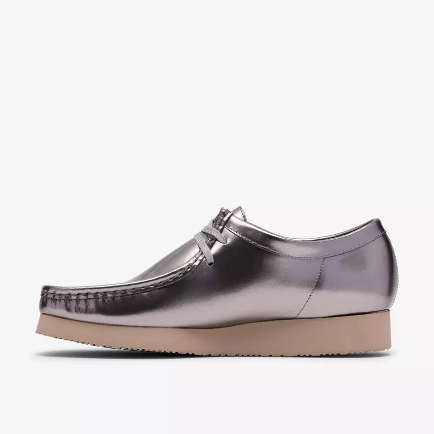 Ανδρικά Wallabee 2604 Wallabees από ασημί λουστρίνι Ανδρικά Wallabee 2604 Wallabees από ασημί λουστρίνι