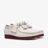 Ανδρικά Wallabee από λευκό δέρμα Ανδρικά Wallabee από λευκό δέρμα