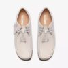 Ανδρικά Wallabee από λευκό δέρμα Ανδρικά Wallabee από λευκό δέρμα