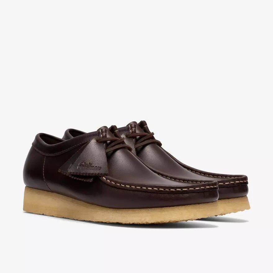 Ανδρικά Wallabee από σκούρο καφέ δέρμα Wallabees Ανδρικά Wallabee από σκούρο καφέ δέρμα Wallabees