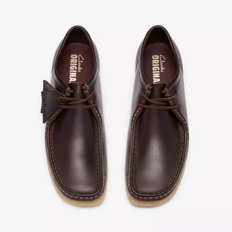 Ανδρικά Wallabee από σκούρο καφέ δέρμα Wallabees Ανδρικά Wallabee από σκούρο καφέ δέρμα Wallabees