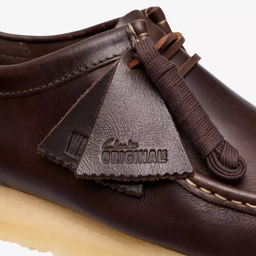 Ανδρικά Wallabee από σκούρο καφέ δέρμα Wallabees Ανδρικά Wallabee από σκούρο καφέ δέρμα Wallabees
