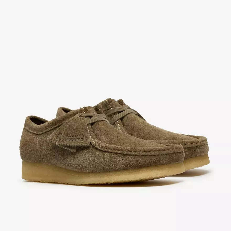 Ανδρικά Wallabee από σουέτ σε γκρι καπνού Ανδρικά Wallabee από σουέτ σε γκρι καπνού