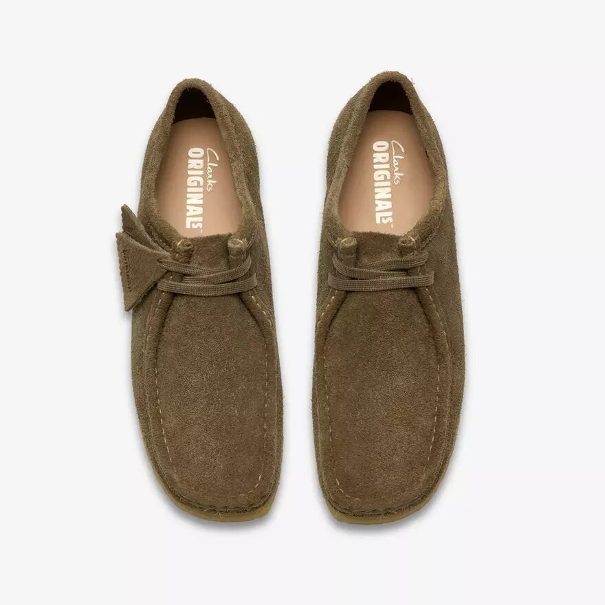 Ανδρικά Wallabee από σουέτ σε γκρι καπνού Ανδρικά Wallabee από σουέτ σε γκρι καπνού