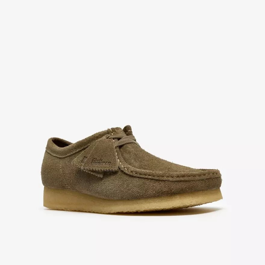 Ανδρικά Wallabee από σουέτ σε γκρι καπνού Ανδρικά Wallabee από σουέτ σε γκρι καπνού