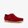 Ανδρικά Wallabee από βαθύ κόκκινο σουέτ Ανδρικά Wallabee από βαθύ κόκκινο σουέτ