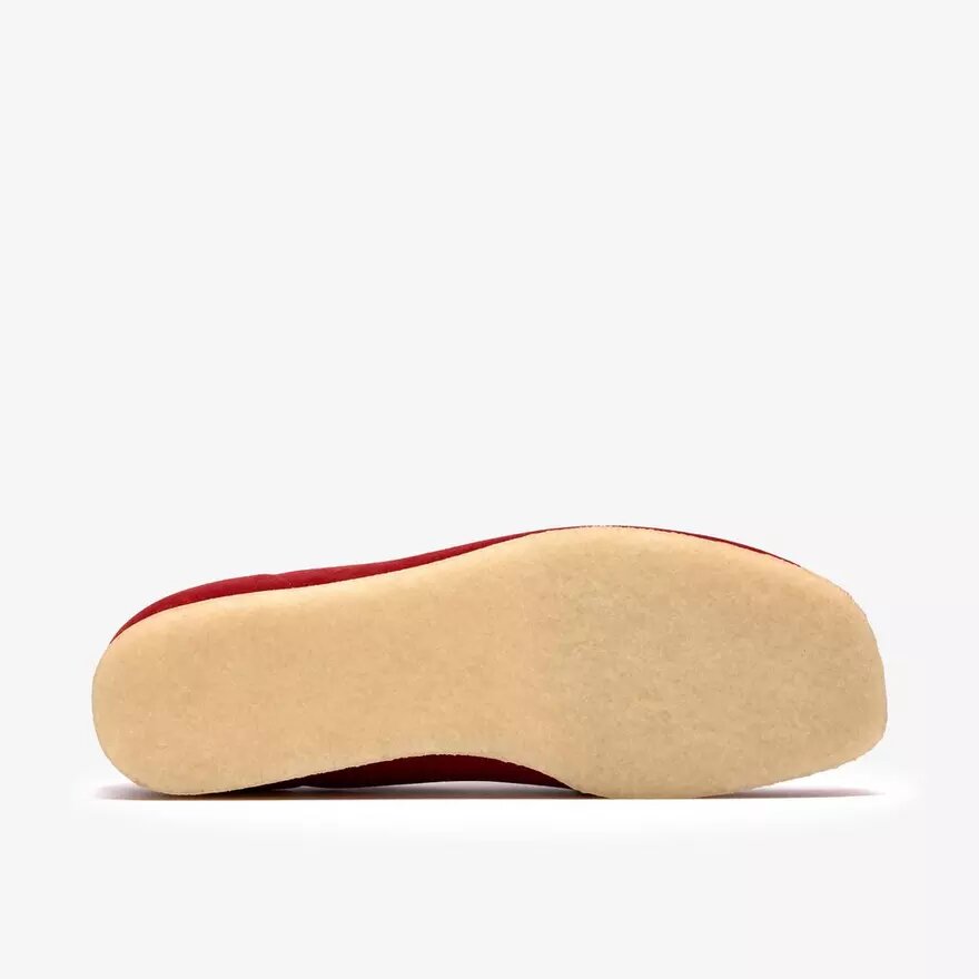 Ανδρικά Wallabee από βαθύ κόκκινο σουέτ Ανδρικά Wallabee από βαθύ κόκκινο σουέτ