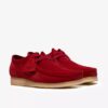 Ανδρικά Wallabee από βαθύ κόκκινο σουέτ Ανδρικά Wallabee από βαθύ κόκκινο σουέτ