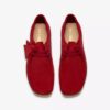 Ανδρικά Wallabee από βαθύ κόκκινο σουέτ Ανδρικά Wallabee από βαθύ κόκκινο σουέτ